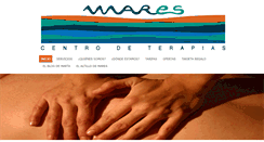 Desktop Screenshot of fisioterapiamares.com